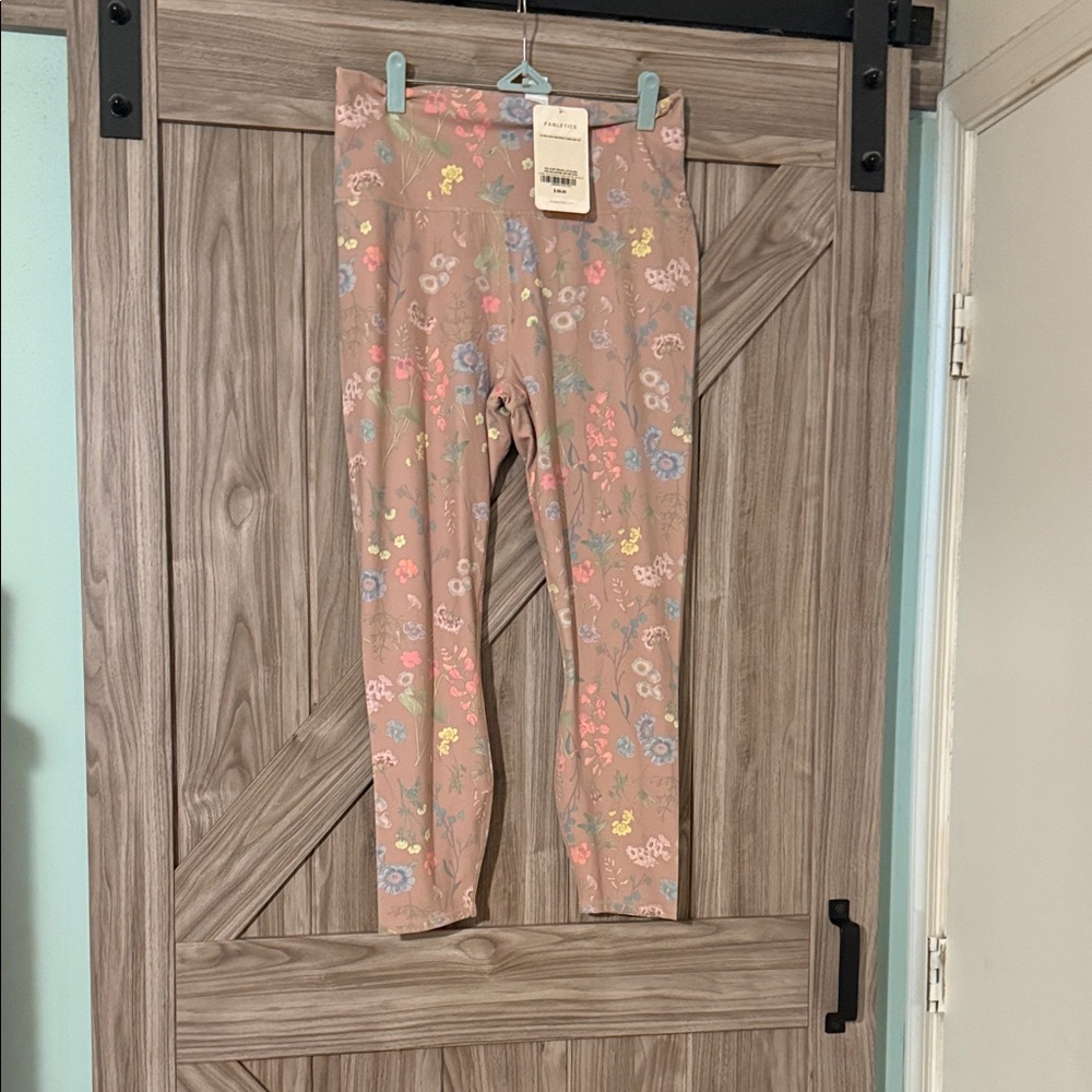 Fabletics Women's Floral Leggings - Pastel Multicolor